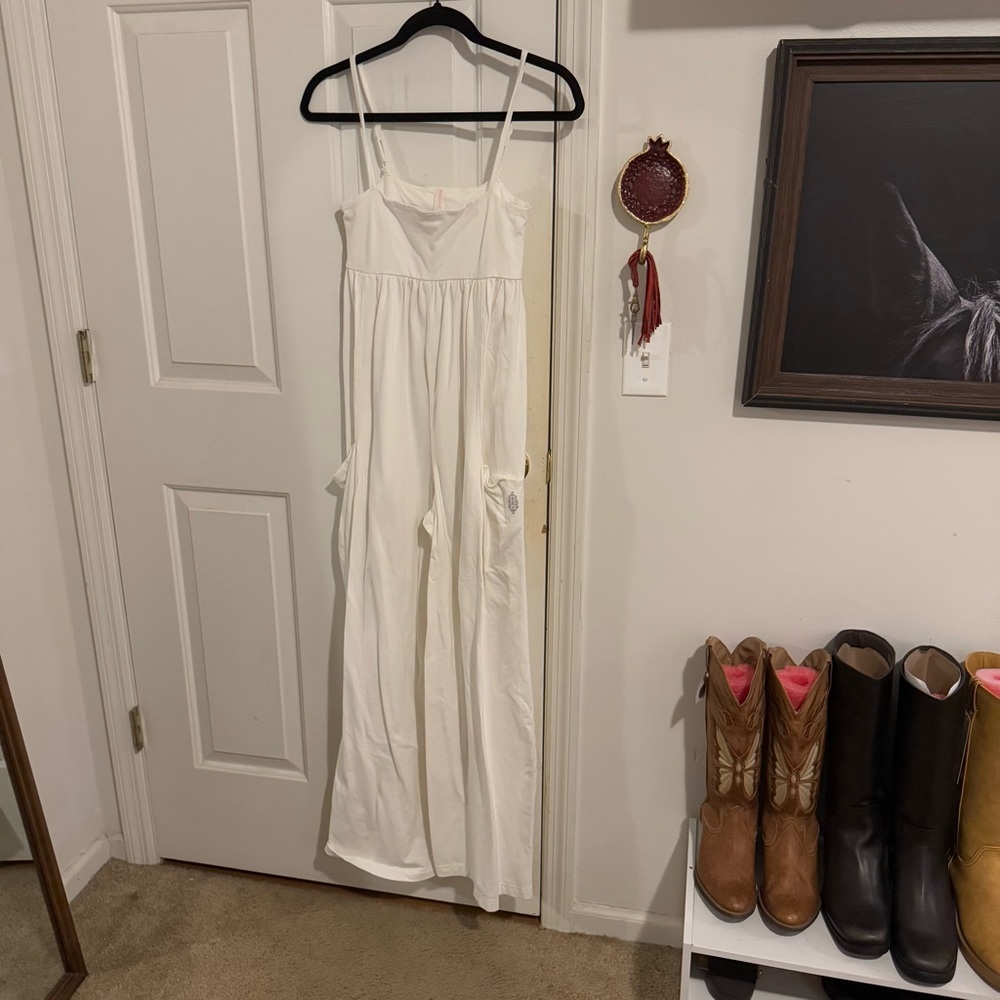 Free People Movement Hot Shot Strappy Onesie